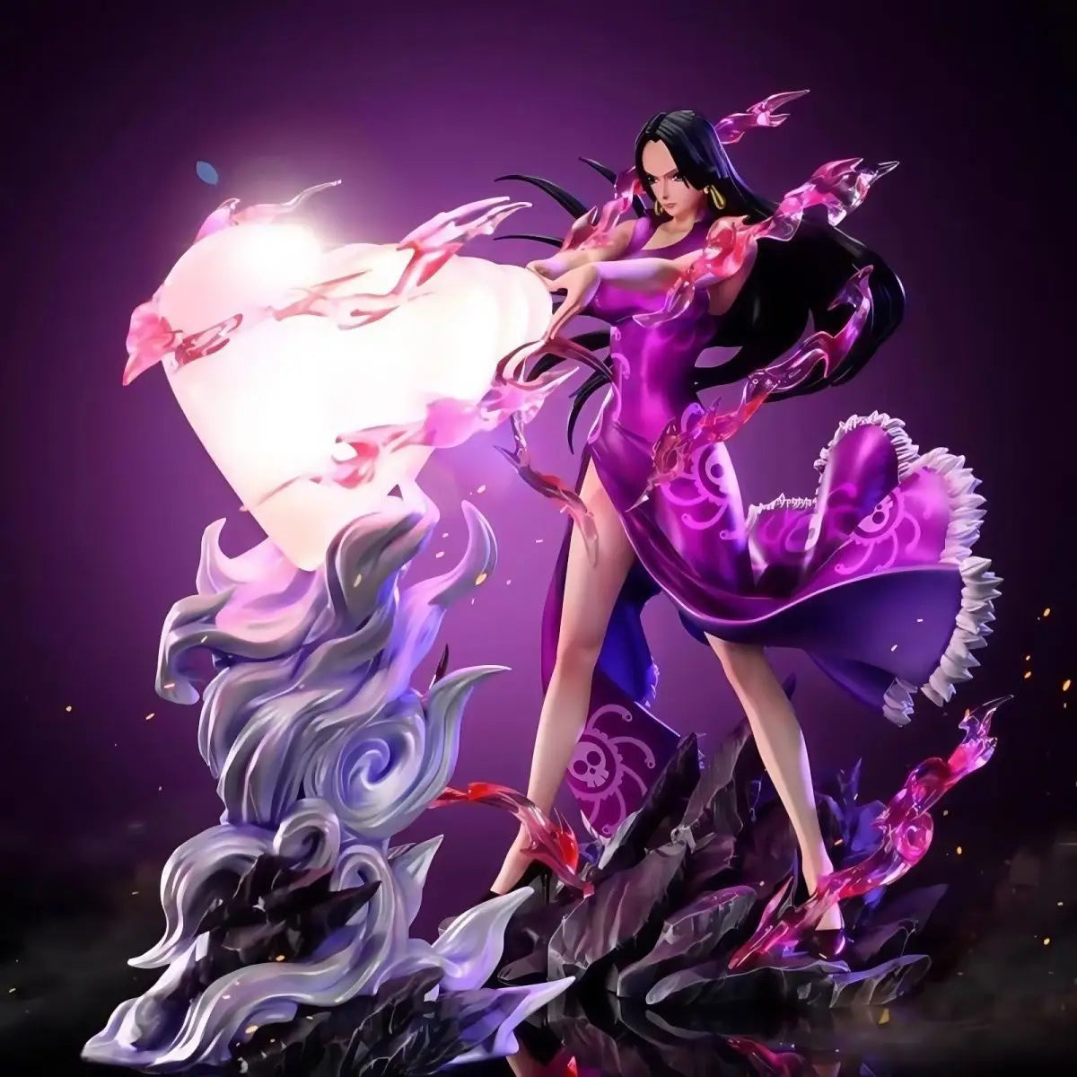 27cm Heart Gesture Boa Hancock Anime Figures Pvc Statue Desktop Ornament Collection Model Toys Gifts For Fans