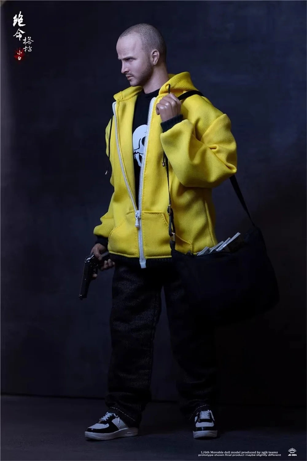1/6 ZGJKTOYS JK-004 The Breaking Bad Series Pink Little White Doll Full Set Moveable Action Figure Gift For Fans Collectable
