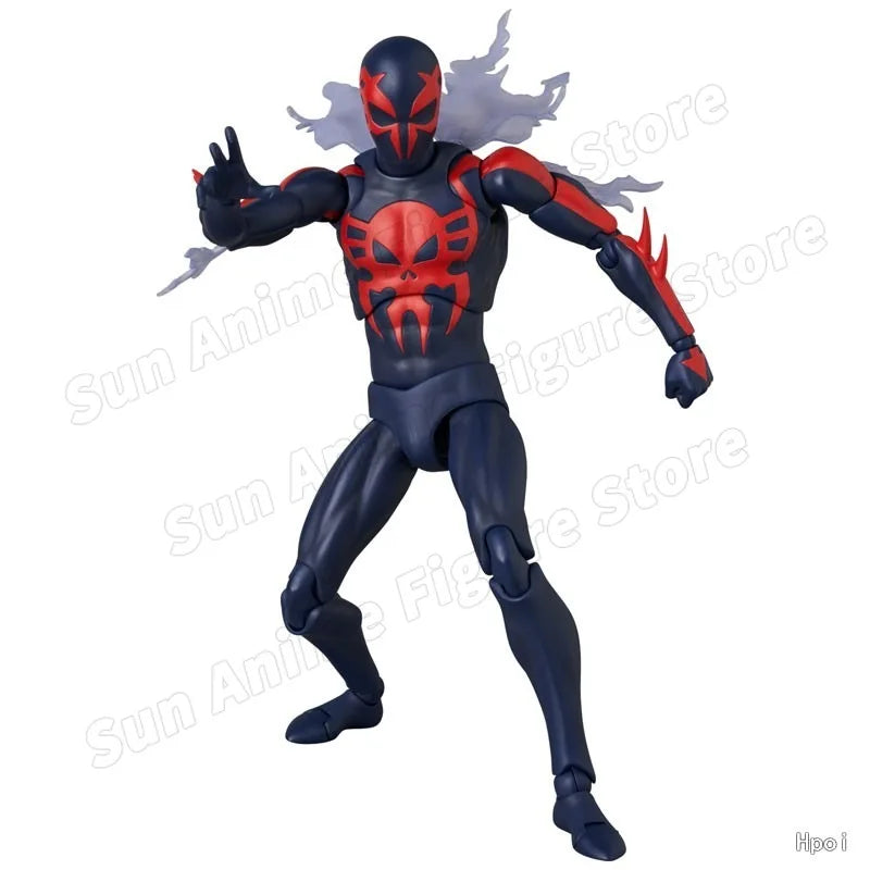 In Stock Original Medicom Toy MAFEX No.239 MAFEX SPIDER-MAN 2099(COMIC Ver.) Retro Collection Toys Gifts