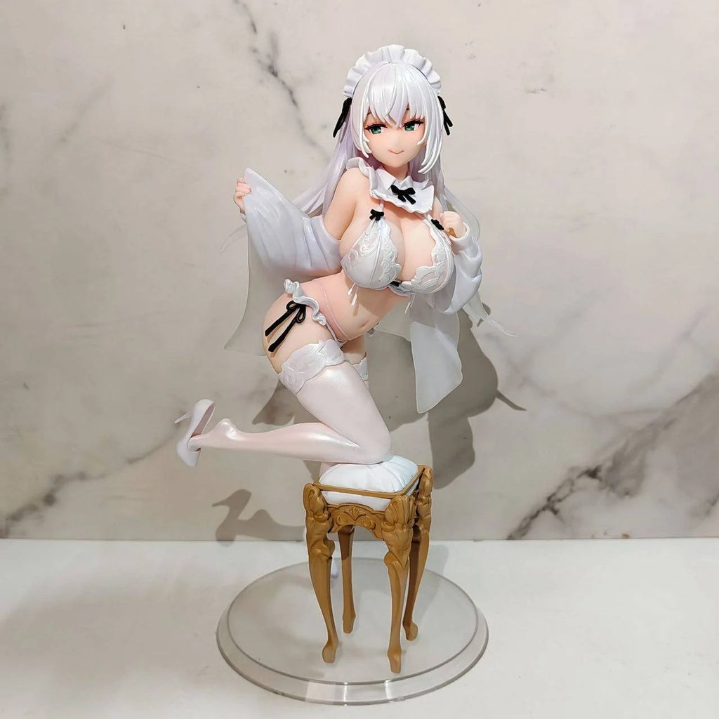 26cm Beautiful Girl Figure Omaha Ponita Sauce Cute Anime Collectible Model Pvc Desktop Decorations Holiday Gifts Kids Toys