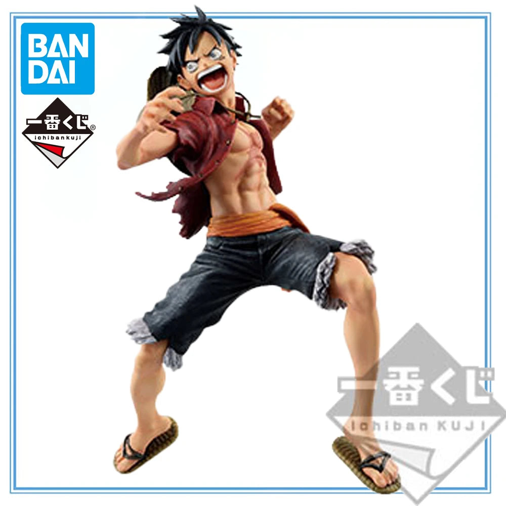 100% Original, sofort lieferbar: Bandai Spirits Ichiban Kuji One Piece Stampede Monkey D. Luffy Last One Ver. Sammelfiguren-Serie.