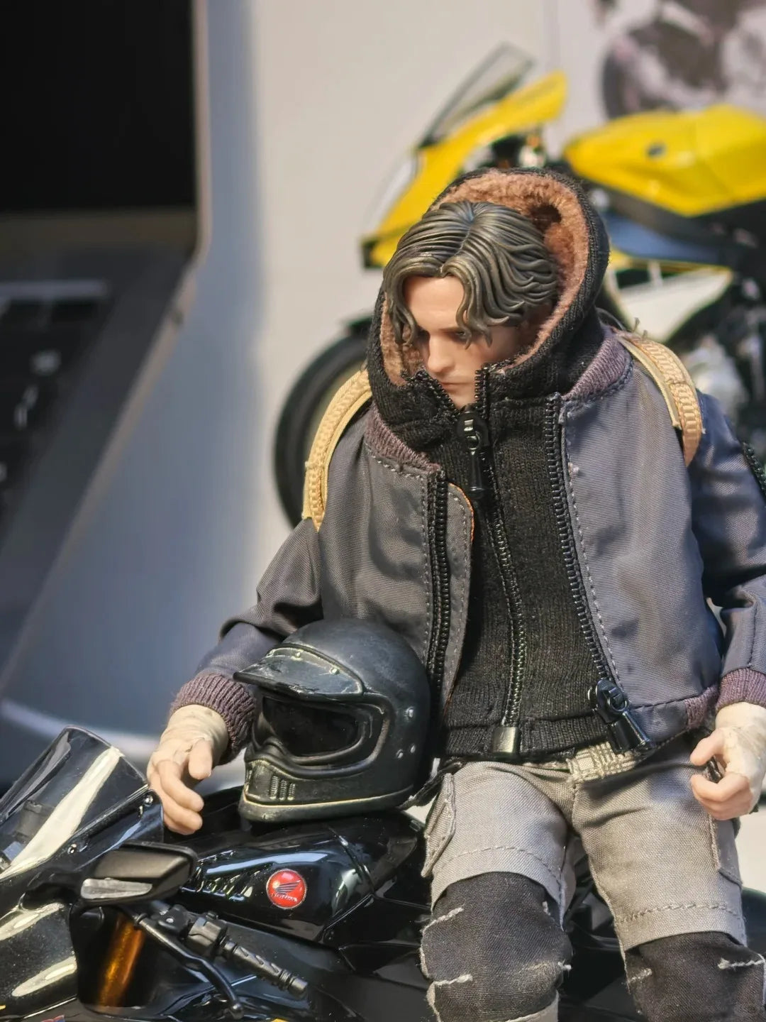 New Genuine Remad Custom 1/12 Motorbike Wanderer Mobile Doll No Motorcycle In Stock