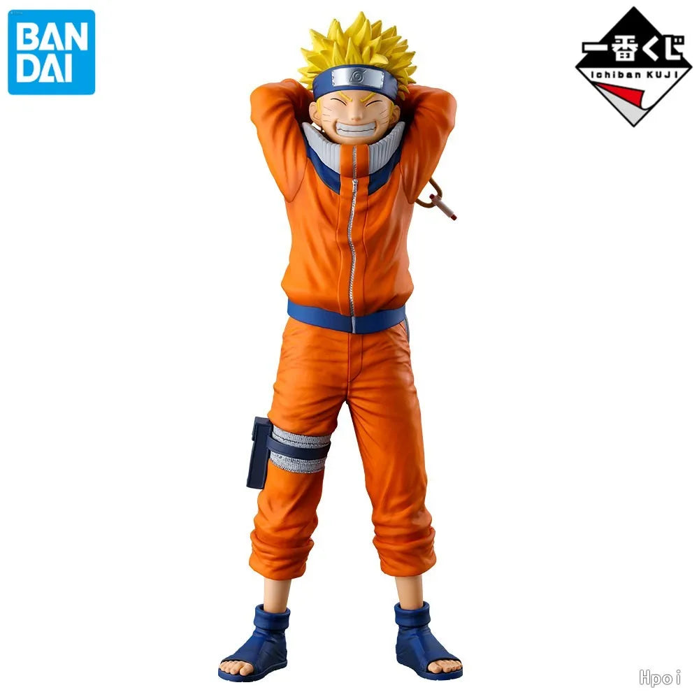 Bandai Original Ichiban KUJI Naruto Uzumaki Momochi Zabuza Haku MASTERLISE Figur Modell Spielzeug für Jungen Geschenk Sammlerstück