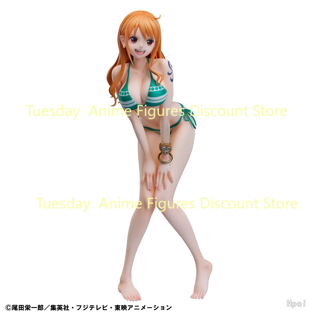 In Stock Original FREEing B-style ONE PIECE Nami Swimsuit Version Anime Figure 1/4 Statue Ornament