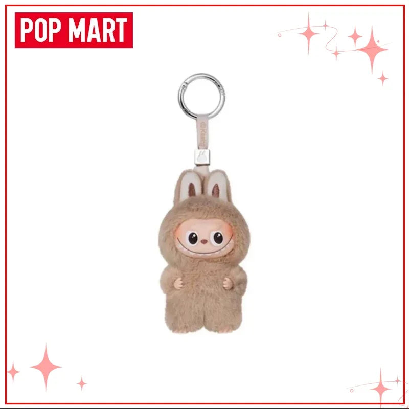 POPMART Чудовищата Лабубу V4 Pin for Love Series Blind Box Vinyl Face Plush Doll Visual Keyring Toy Коледни подаръци