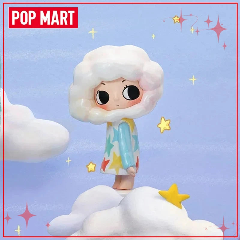 POPMART Nyotas Flauschige Life Series Mystery Box Аниме Сладка екшън фигурка Колекция Модел Настолни орнаменти Кукли Играчки