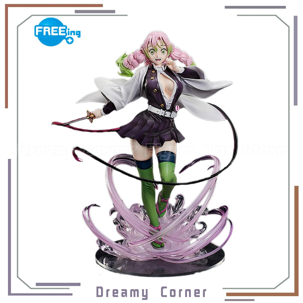 【In Stock】Original FREEing GSC B-style Blade of Demon Destruction Kanroji Mitsuri 1/4 Scale Figure Model Collection Ornament