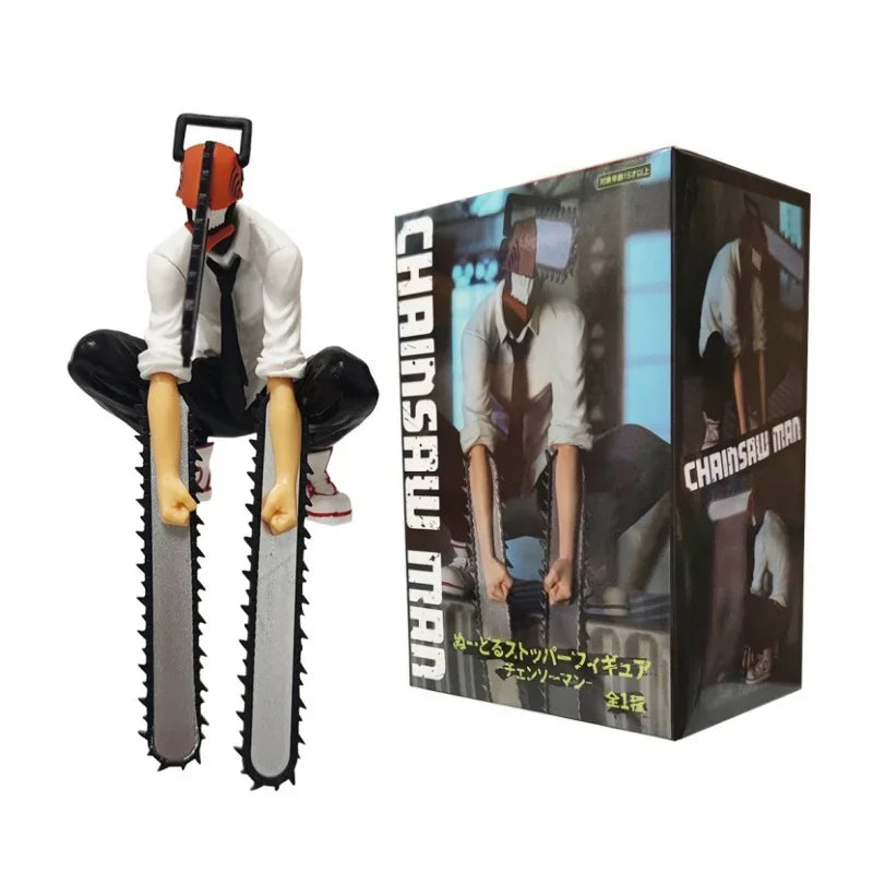 Hot 15CM Chainsaw Man Denji Anime Figure PVC Collection Anime Chainsaw Man Merch Lovers Model Toys Desktop Decoration Otaku Gift