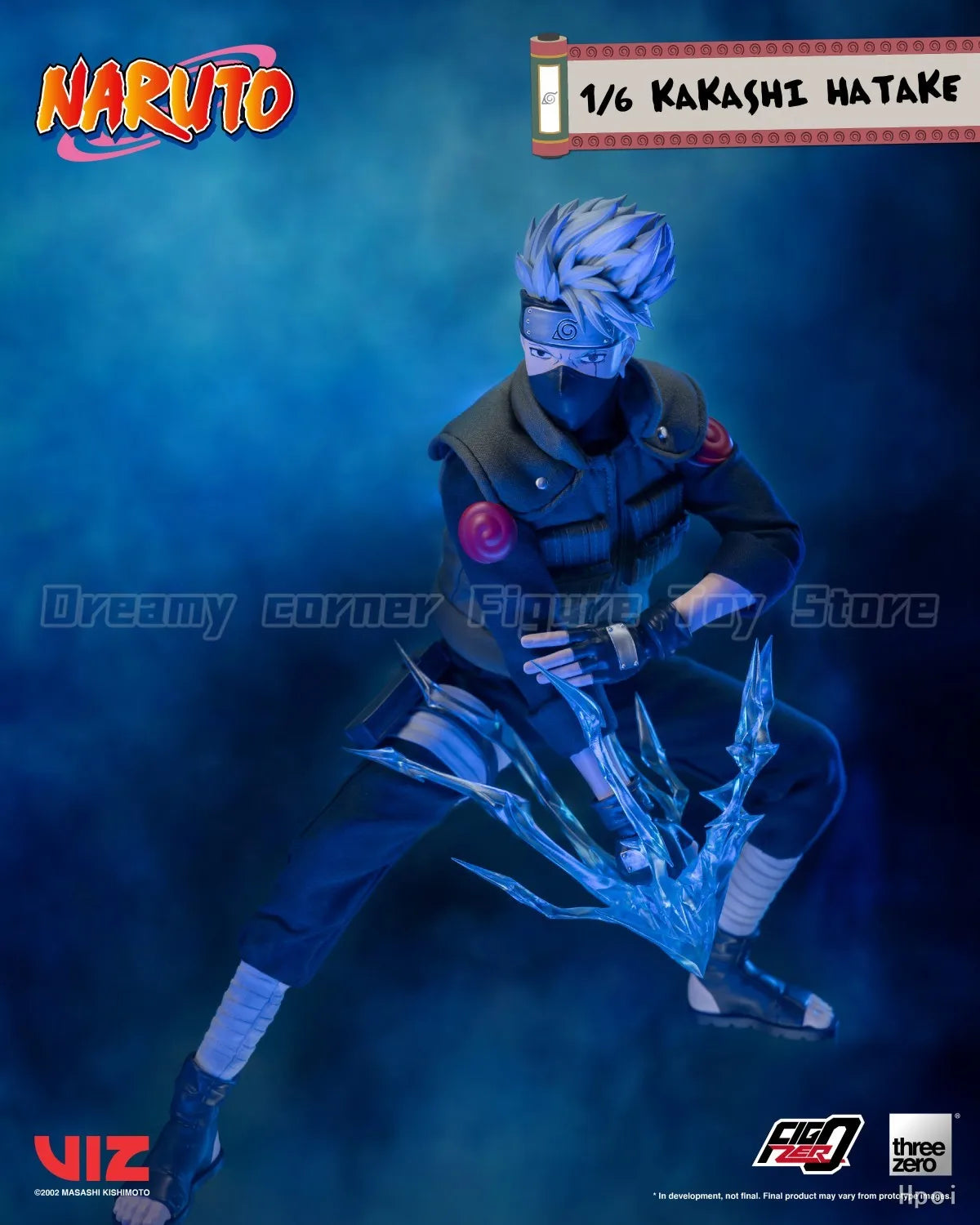 【In Stock】Original Threezero FigZero NARUTO Hatake Kakashi 1/6 Action Figure Model Gift Ornament Toy