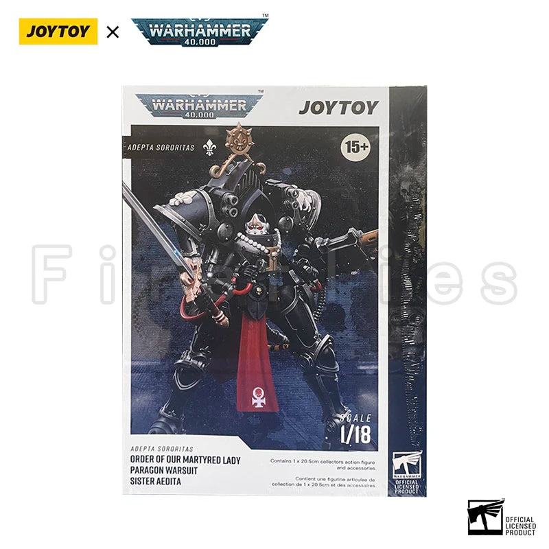 1/18 JOYTOY Action Figure 40K Paragon Warsuit Sister Aedita Anime Collection Model Toy