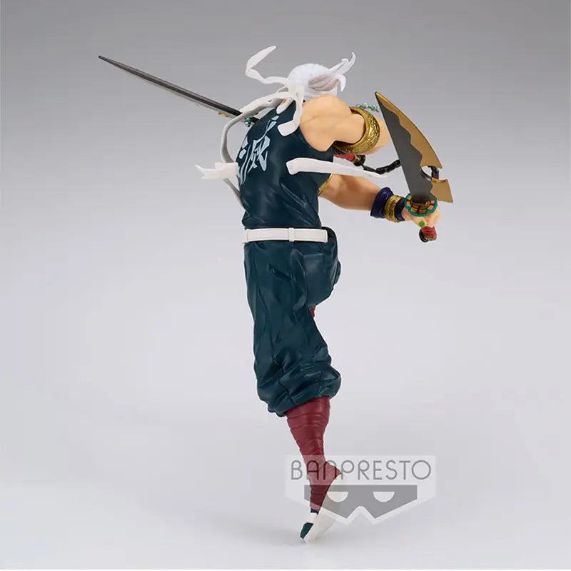 In Stock Bandai Original Banpresto Demon Slayer VIBRATION STARS Uzui Tengen Anime Action Figure Model Figures Toys