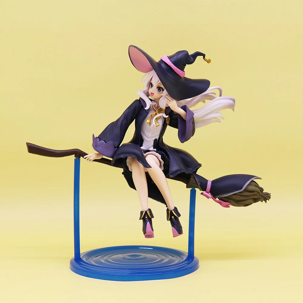 Anime Wandering Witch: The Journey Of Elaina 20cm Elaina PVC Action Figure Model Toys For Kids party gift