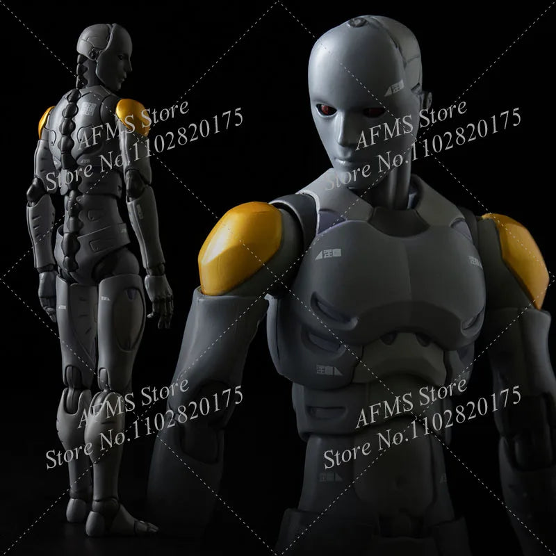 1000Toys 1/12 Scale Collectible Figure Heavy Industries Synthetic Human Men Testing Robots Body 6Inch Men Soldier Action Figure