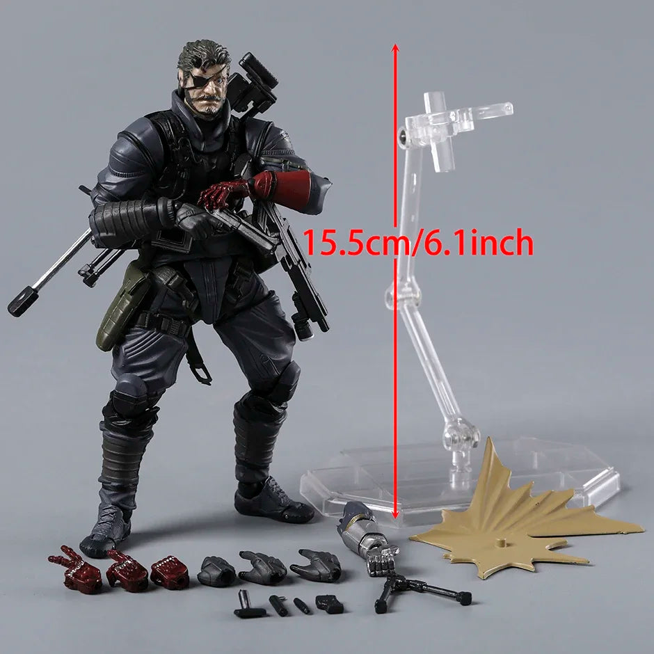 Revoltech Phantom Pain Venom Snake Collection екшън фигурка PVC модел играчка кукла фигурки подарък