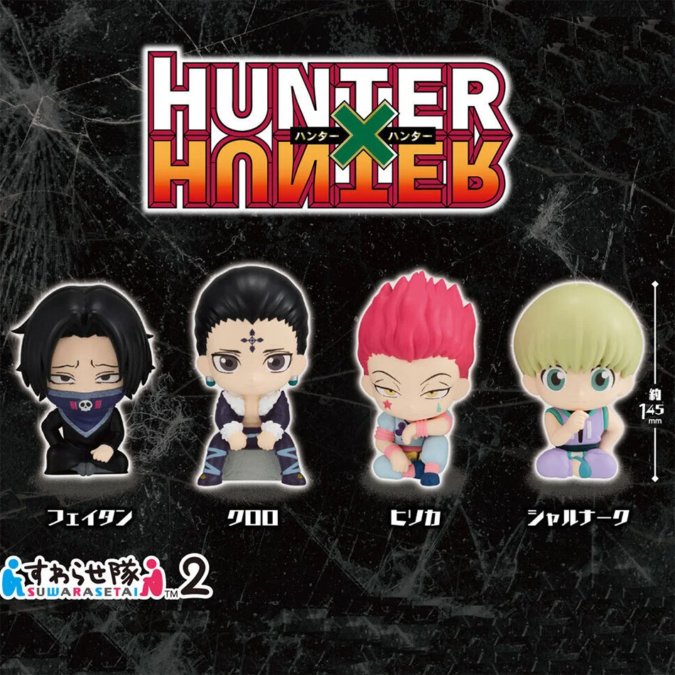 10cm Hunter×Hunter Anime Figure Phantom Troupe Hisoka Action Figure Q Version Room Decoration PVC Model Toys