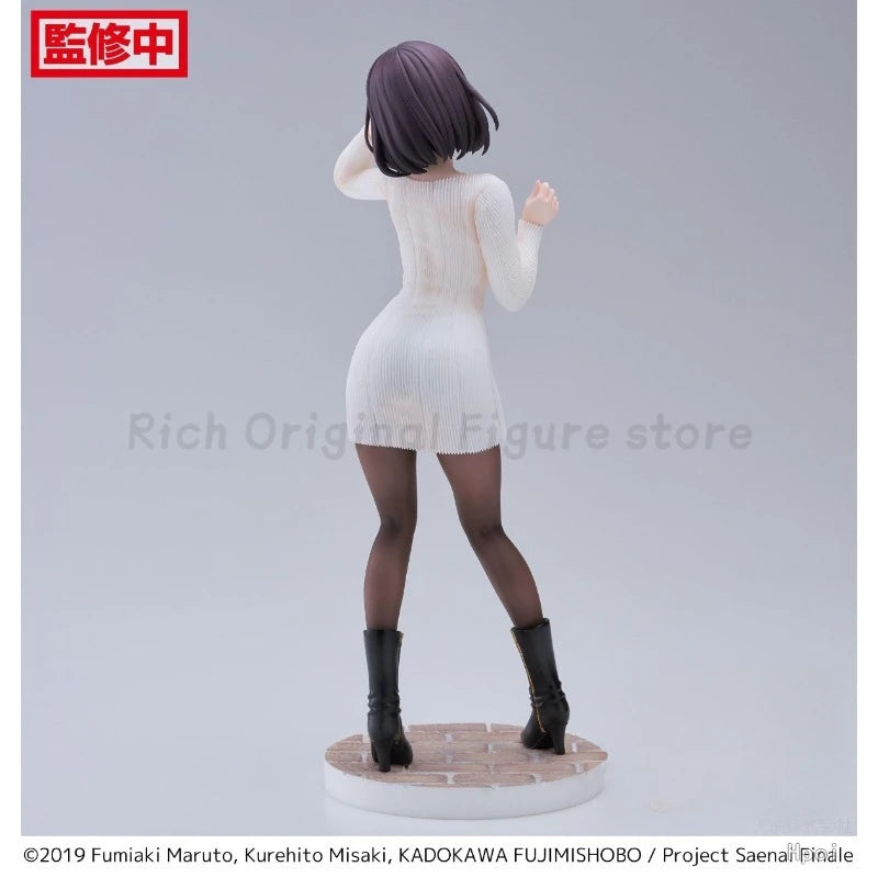【In Stock】Original Saekano: How To Raise A Boring Girlfriend Luminasta Kato Megumi Sweater Style Model Animation Figures