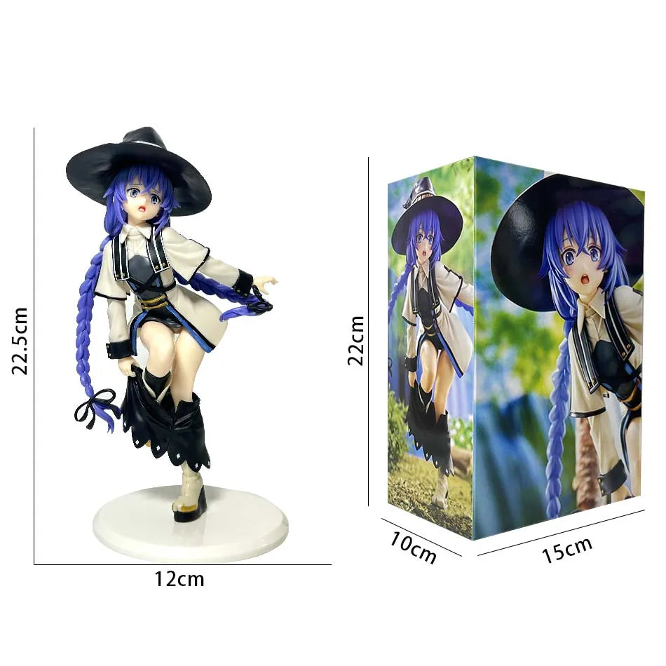 Magier Roxy Migurdia Actionfigur Mushoku Tensei: Arbeitslose Reinkarnation Anime Figur PVC Erwachsenensammlung Modell Puppenspielzeug