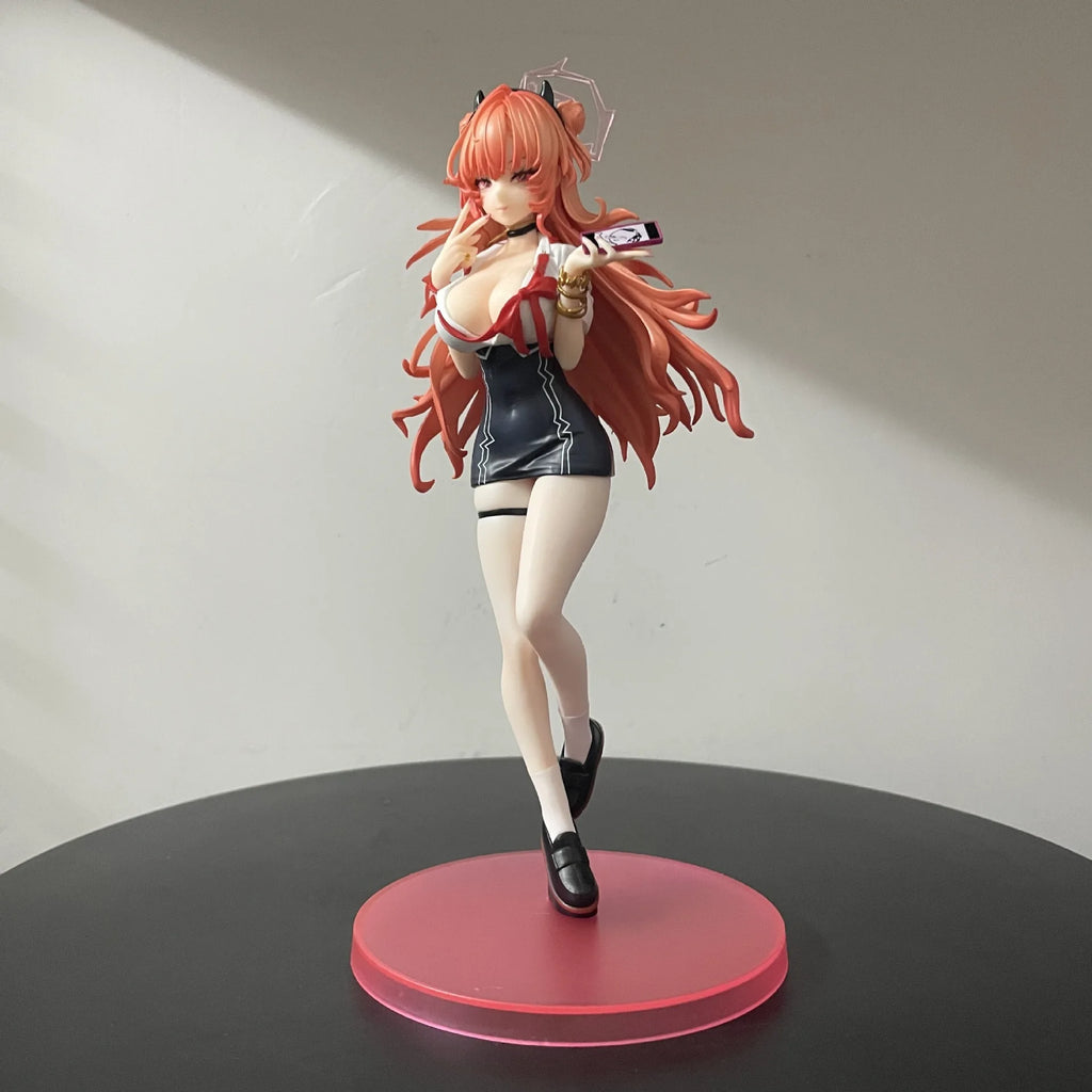 Blue Archive Yozakura Kirara Anime Night Blooming Cherry Girl 23cm Standing Pose Anime PVC Figure Statue Desktop Decoration Gift