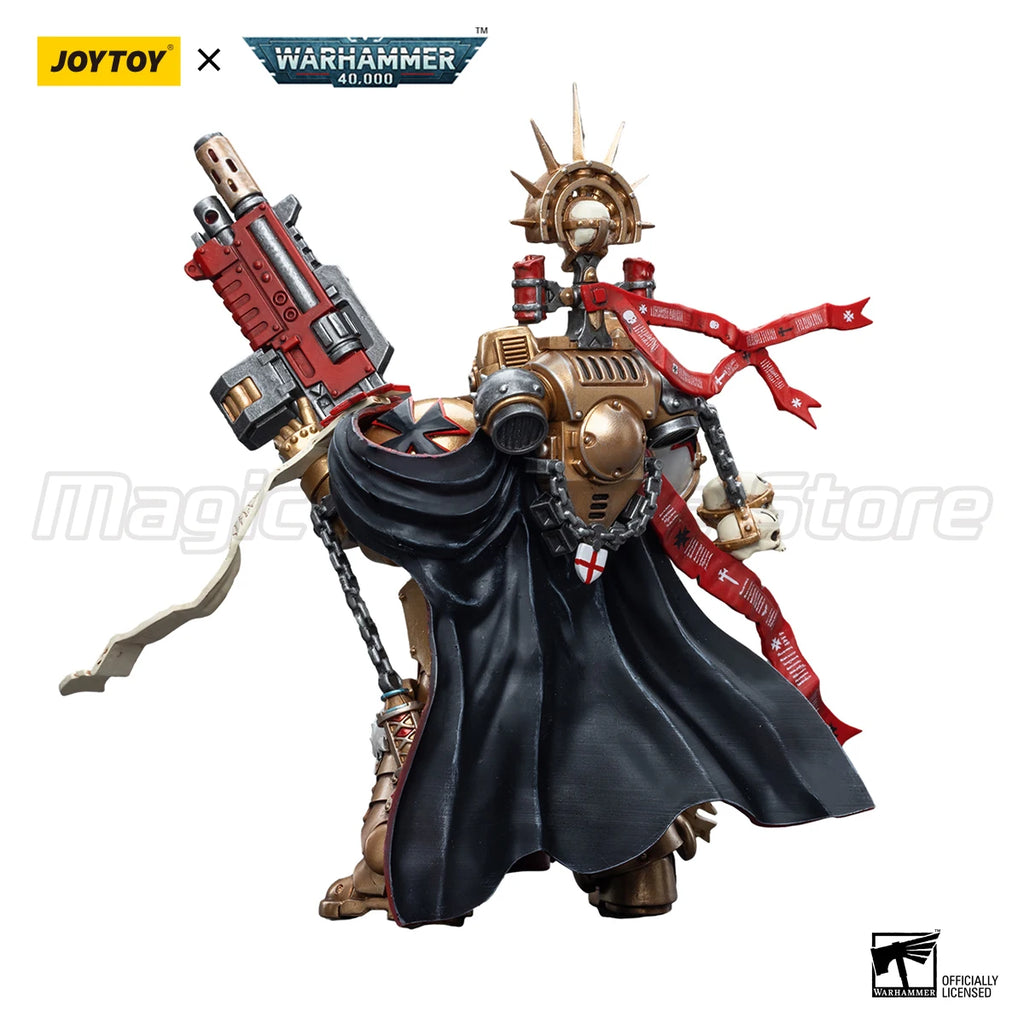 【MT】JOYTOY 1/18 Action Figure Warhammer 40K Black Templars High Marshal Helbrecht Model Toy Gift Collection