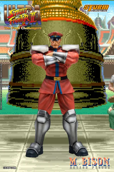 【Pre-sale】Storm Collectibles Ultra Street Fighter II: The Final Challengers M. Bison Action Figures Collectibles Models Classic
