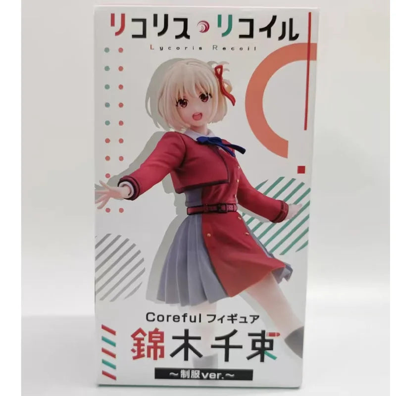 Genuine Taito Lycoris Recoil AFG DC Coreful Figure Loungewear Hawaii Ver Inoue Takina Nishikigi Chisato Anime Figure Model Gift