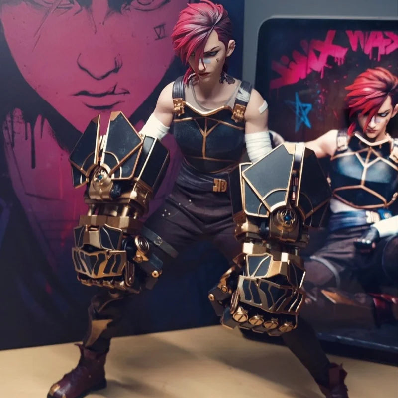 In Stock Original Hottoys Ht Tms138 1/6 Scale Vi Action Figure Arcane League Of Legends Collectible Model Toy Gift For Fans
