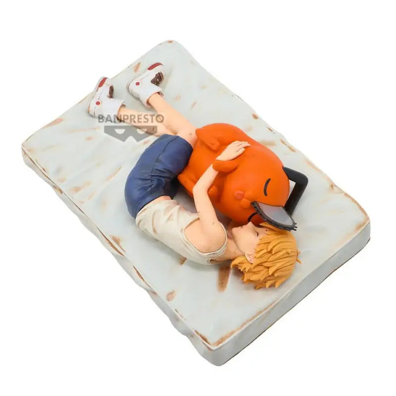 [Genuine Original] Bandai Banpresto Chainsaw Man Break Time Collection Denji Pochita vol.4 Figure Model Collector Figurine Toys