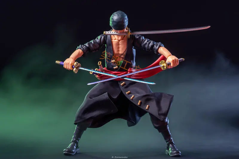 In Stock MLan Works Roronoa Zoro Cloth Skirt Hem For One Piece S.H.Figuarts Outfit Accessory Figure Not Included