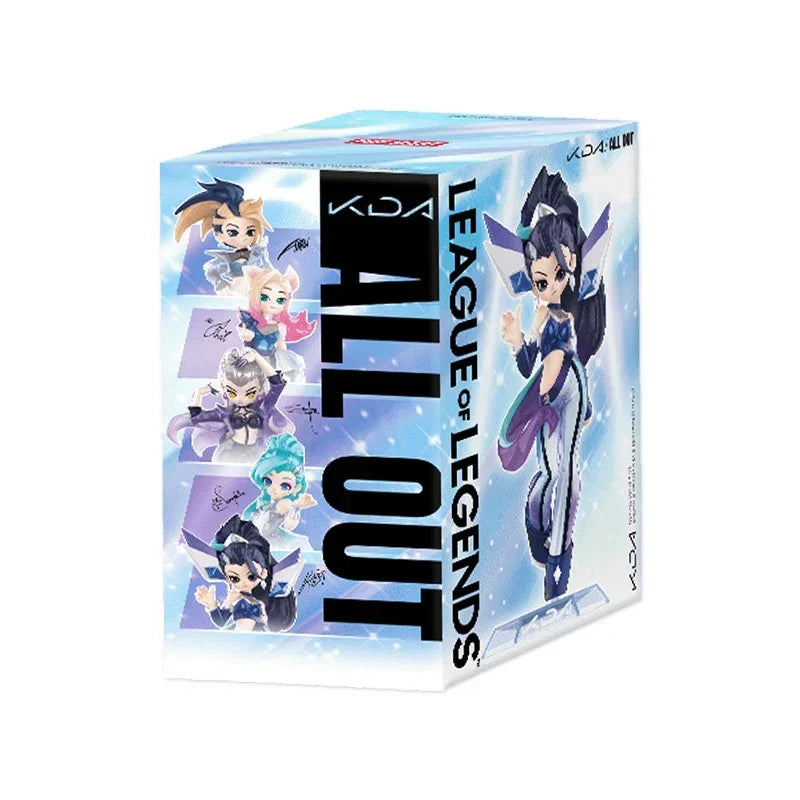 POP MART LEAGUE OF LEGENDS K/DA ALL OUT Serie Trendige Blindbox Spielzeug Mystery Box Mystery Actionfigur Überraschungsgeschenk