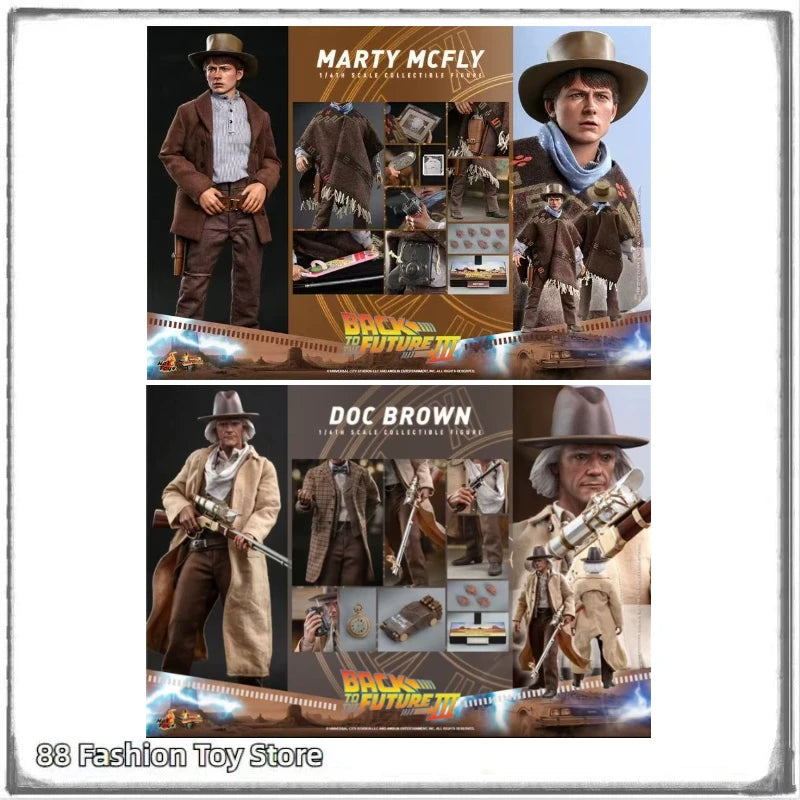 In Stock MARTY MCFLY BACK TO THE FUTURE MMS616 MMS617 DOC BROWN 1/6TH SCALE COLLECTIBLE FIGURE