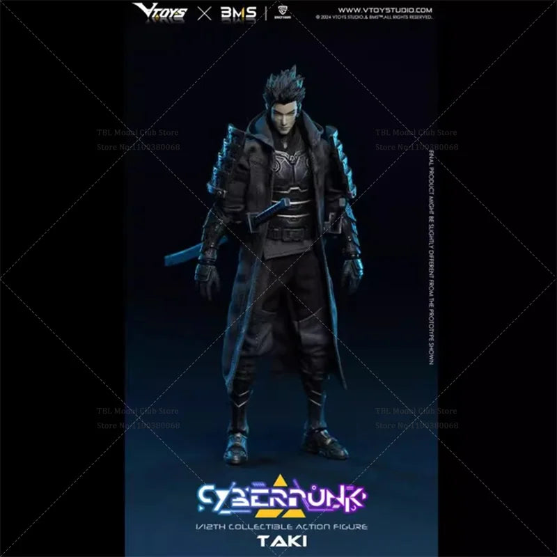 VTOYS VSD010 1/12 Scale Future Technology Aesthetics Cyberpunk Male Samurai 6-inch Full Set Action Figure Male Soldier Toys