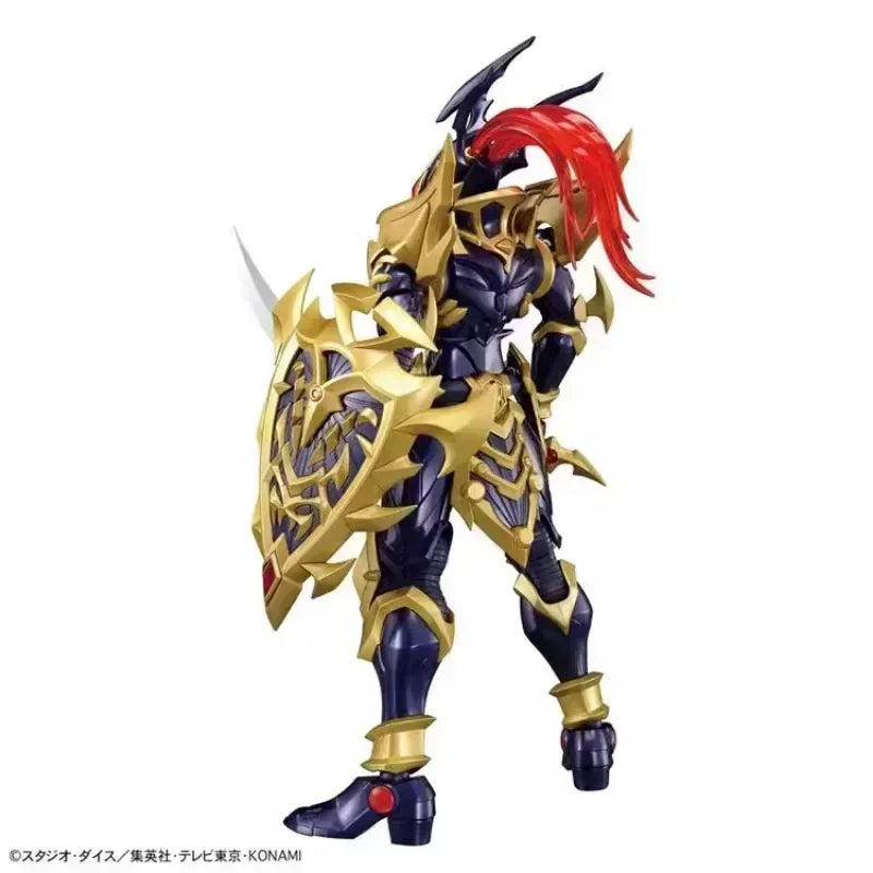 Bandai Original Anime Yu-Gi-Oh! Duel Monsters Figure-rise BLACK LUSTER SOLDIER Actionfigur Bausatz Spielzeug Dekorationen Geschenke