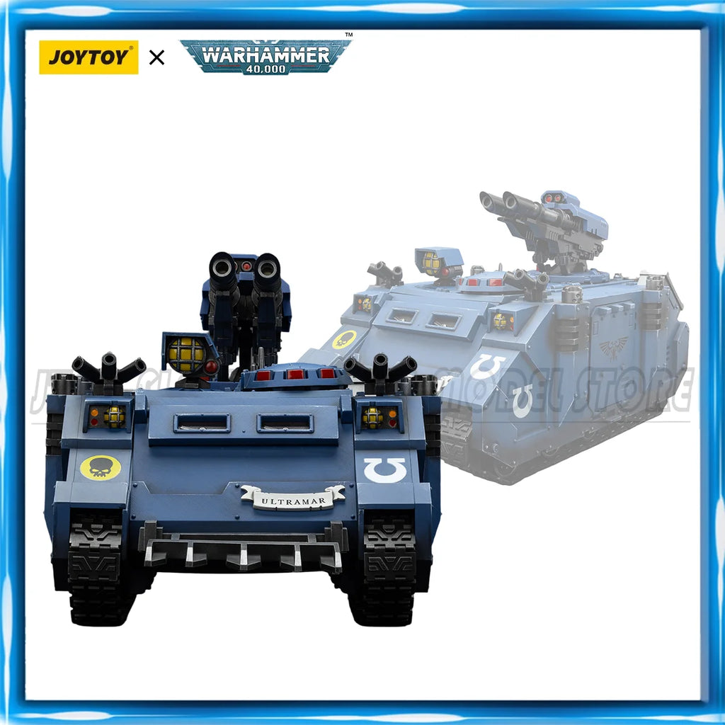 JOYTOY Warhammer 40K 1/18 Ultramarines Razorback with twin lascannon Anime figures Toys