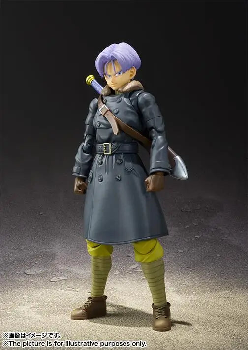 100% Original Bandai Shf Sh Figuarts Dragon Ball Xenoverse Edition Trunks Action Figures Anime Model Toys Collection