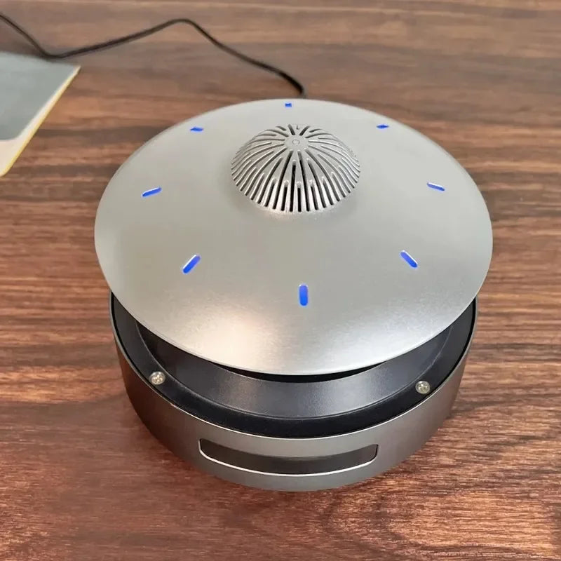 Magnetisch schwebender Subwoofer, Bluetooth-Lautsprecher, schwebendes UFO-Audio, automatischer Lift, schwebende HiFi-Stereo-Soundbox, kreatives Geschenk
