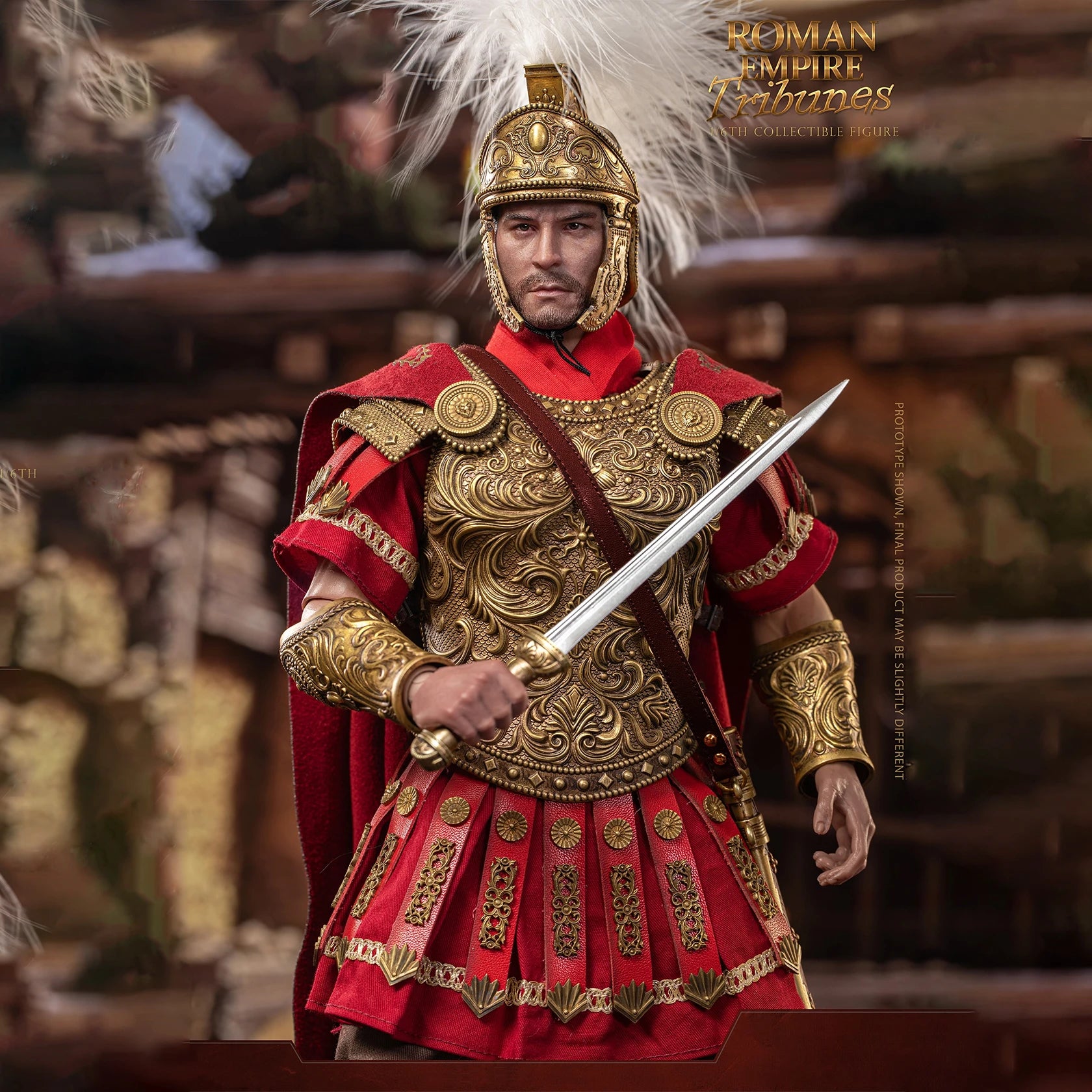 Haoyutoys WF2301 1/6 12inch Male Soldier Action Figure Imperial Legion Roman Imperial Protector Full Set Collectible Pure Copper