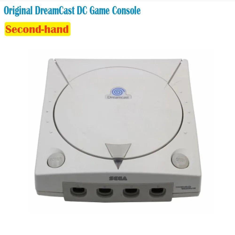 Retro Original DreamCast DC Game Console Equipped with Hard Drive DreamPSU/DC 500GB 1TB