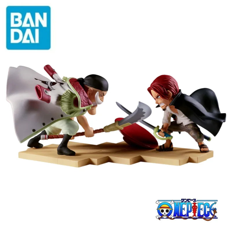 В наличност Оригинални Bandai One Piece Banpresto Wcf Коледни подаръци 100% оригинални фигурки на Едуард Нюгейт Шанкс Модел Статуя Играчки