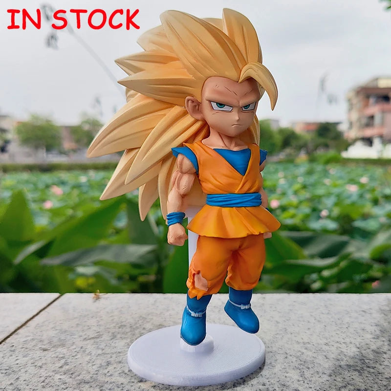 20cm Dragon Ball Gk Daima Super Saiyan 3 Anime Figure SSJ3 Son Goku Action Figurine Pvc Model Gk Statue Collection Toy Gifts