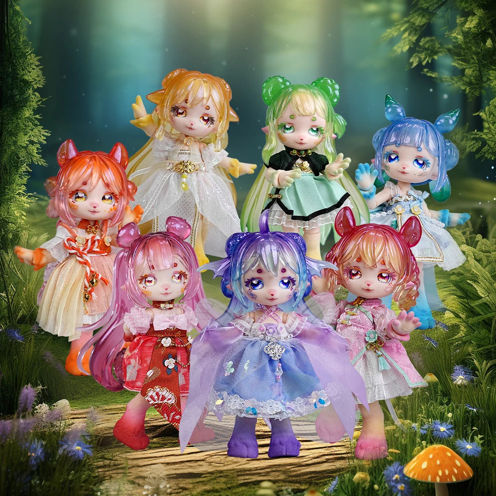 ICY DBS Maytree OB11 Doll Special Offer Surprise Blind Box Animal Body Beast Spring Forest Series Collection SD Gift