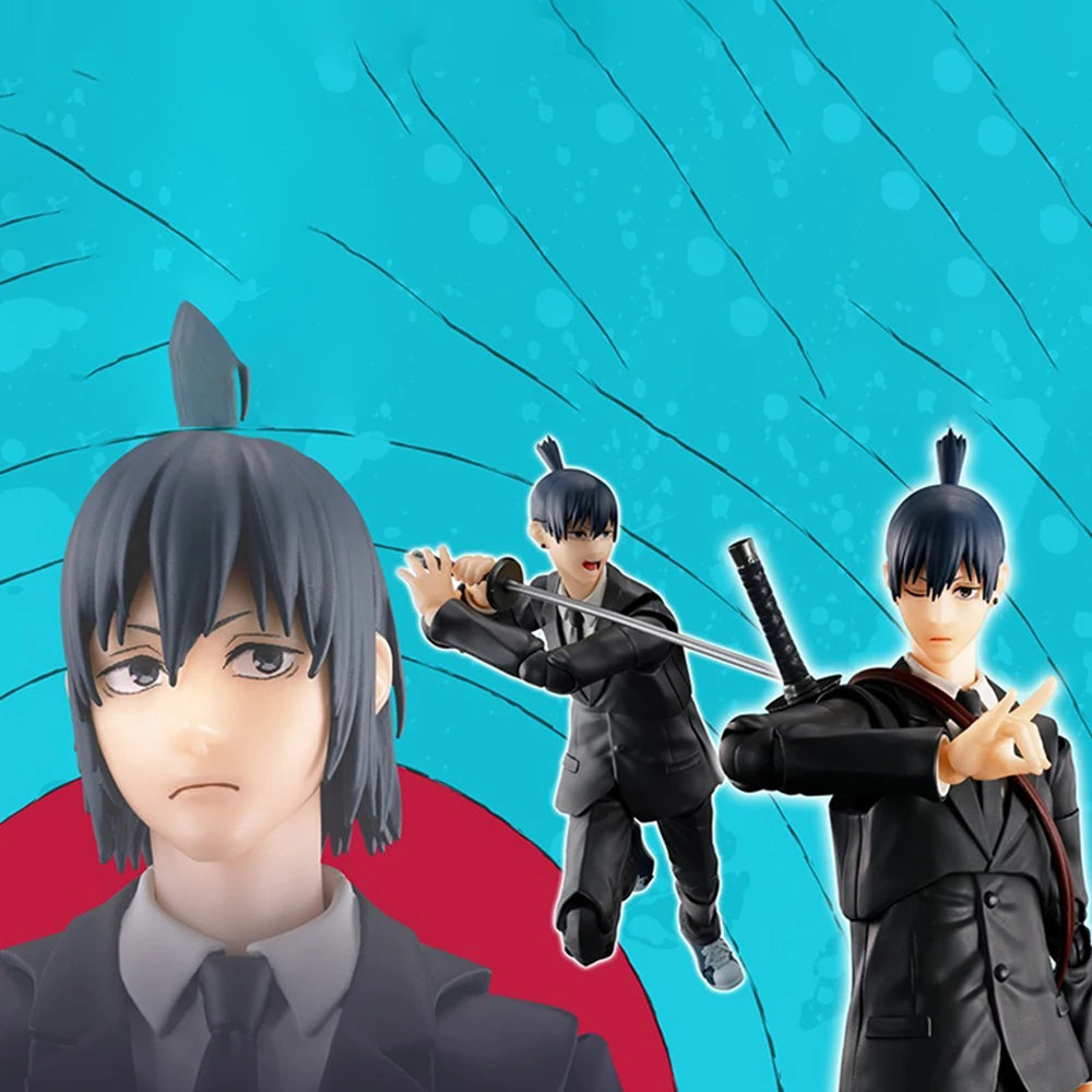 Original auf Lager Bandai Spirits SHFiguarts Chainsaw Man - Hayakawa Aki Anime Figur Actionfigur Modell Dekoration Garage Kit