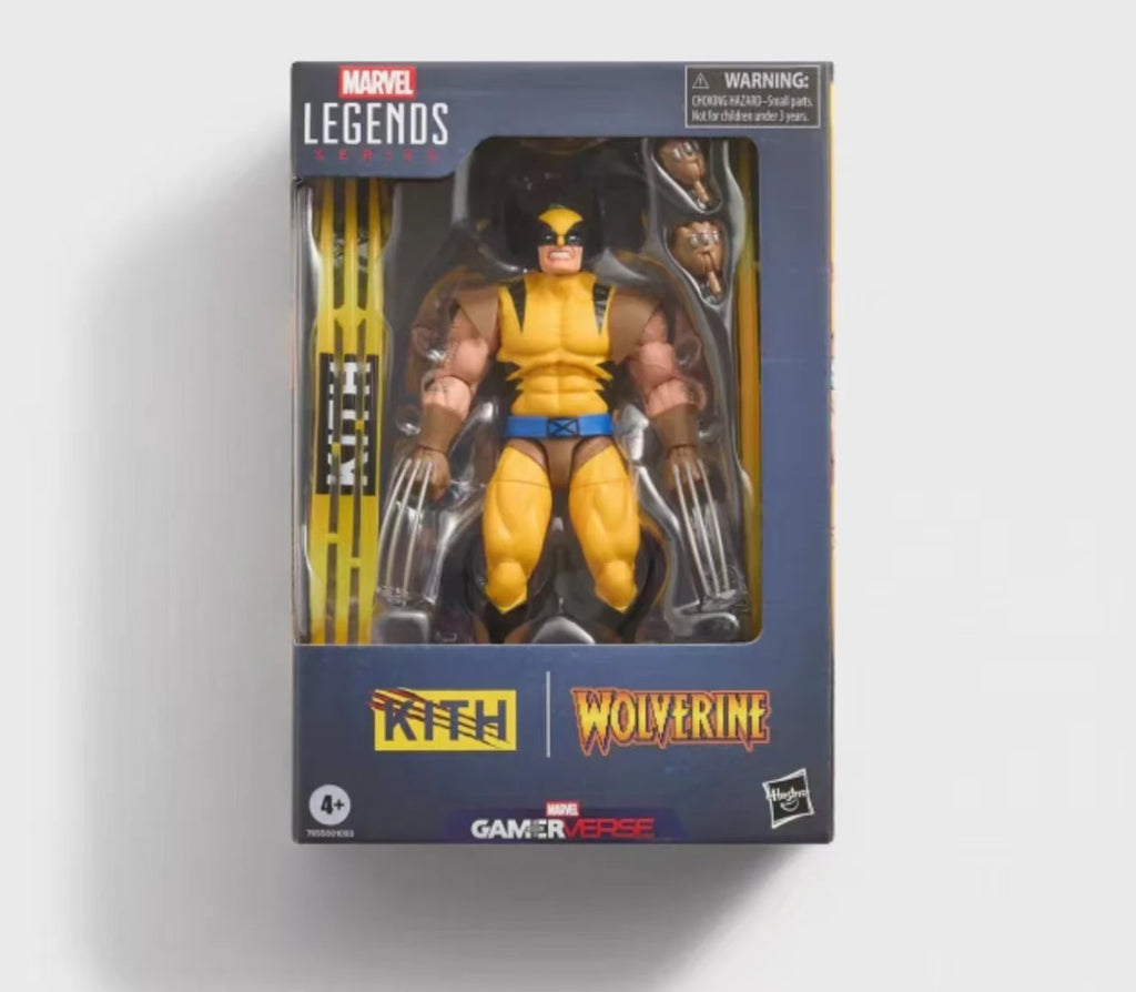 Original Hasbro Marvel Legends Series WOLVERINE Anime Figure Toy Collection Model
