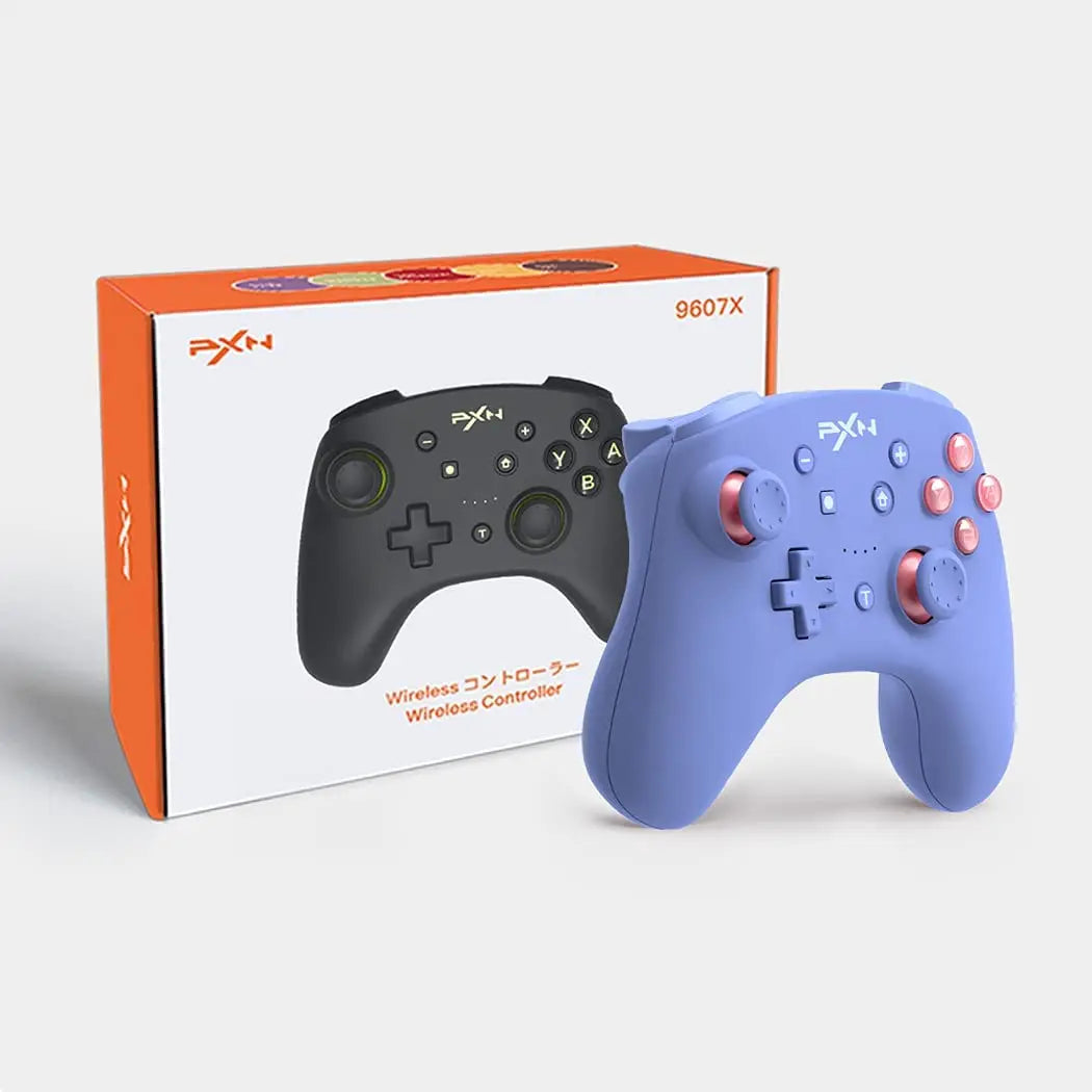 PXN 9607 Wireless Switch Controller Joystick Gamepad For PC Steam Game Switch With NFC Vibration Wake Up TURBO Function