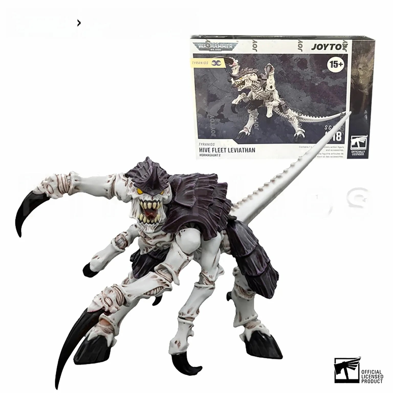 1/18 JOYTOY Action Figure 40K Tyranids Hive Fleet Leviathan Hormagaunt Termagant Ripper Anime Model Toy