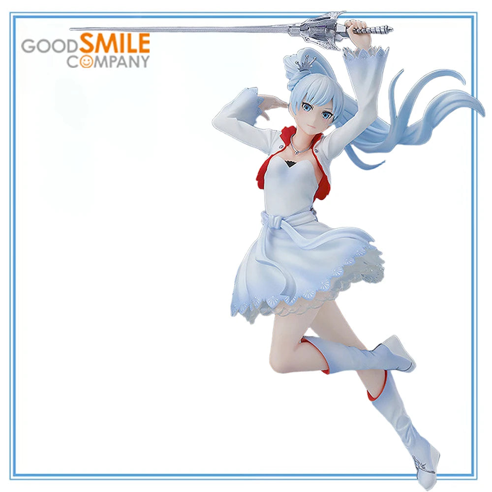 100% Original in Stock Good Smile Company Pop Up Parade RWBY Weiss Schnee  Anime Figure Collection Series Model Toys Garage Kit
