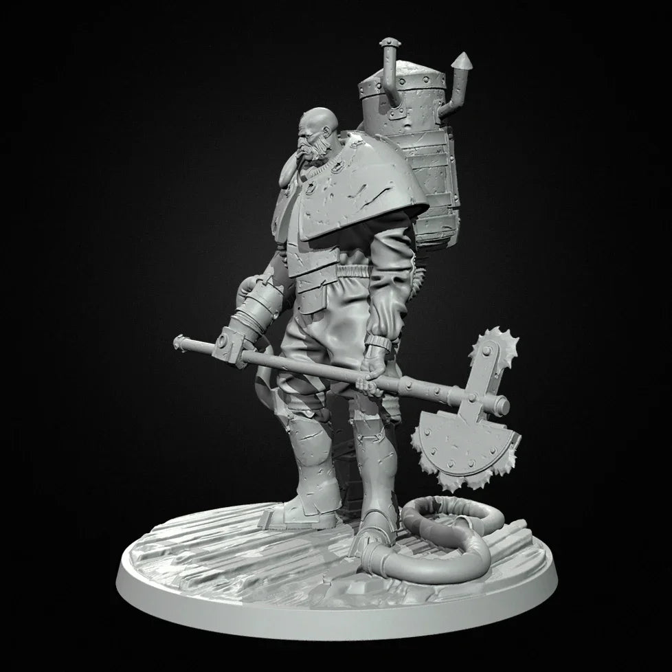 The height of man 38mm 50mm 75mm Resin model kits figure colorless and self-assembled（3D Printing ） TD-7319/3D
