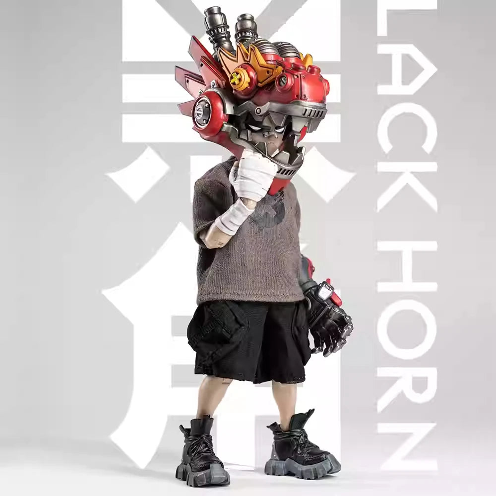 Spot D_one Black Horn Dragon Limited 1/12 Movable Doll Trendy Handmade Ornament Gift Movable Doll Desktop Decoration