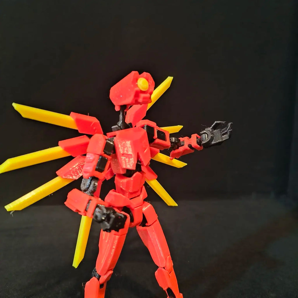 New 3D Printed Mannequin Dummy 13 Ultrakill V1 Series Toys Action Figures Multi-Jointed Movable Shapeshift Robot Children Gifts