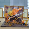 30cm Anime Demon Slayer Figure Rengoku Kyoujurou Figurine Flame Hashira Model PVC Desktop Statue Collection Birthday Toys Gifts