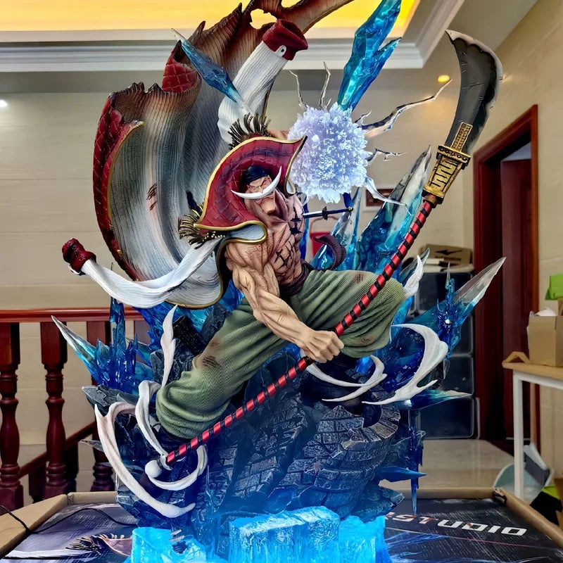 Pvc 40cm Edward Newgate Action Figure -Lx Gk Statue Whitebeard One Piece Collectible Toy Room Desktop Decoration Action Figures